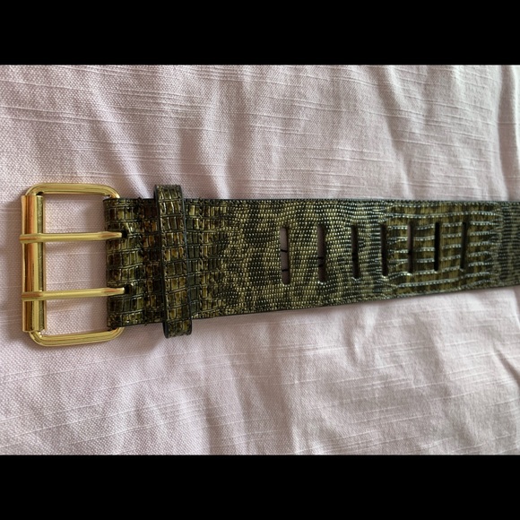 NWT BCBG MaxAzria “Exotic Waist Belt” main image 4